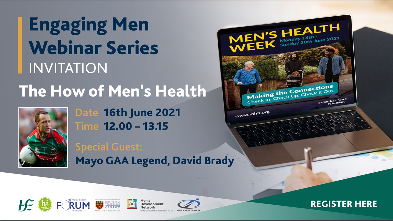 ‘Engaging Men’ Webinar Series – The How of Men’s Health