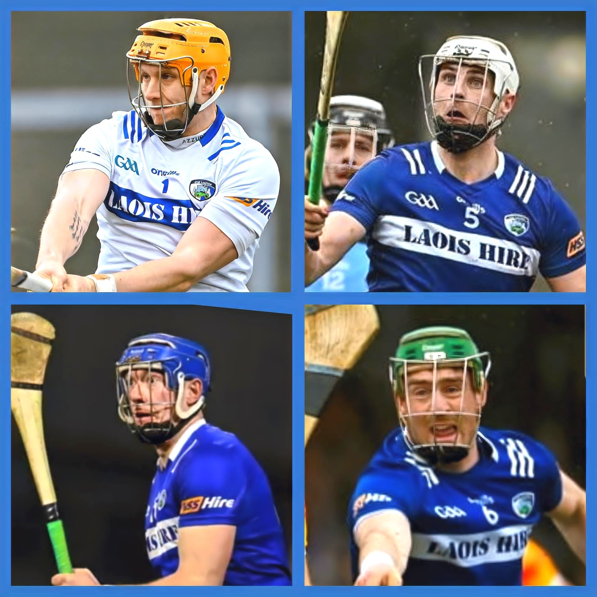 4 Laois Players included in Ireland squad announced for Hurling-Shinty International v Scotland